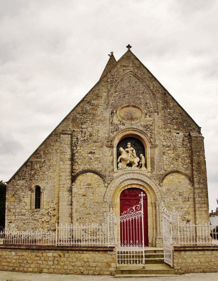 Chambre pour 2 personnes à Formigny Exterior foto